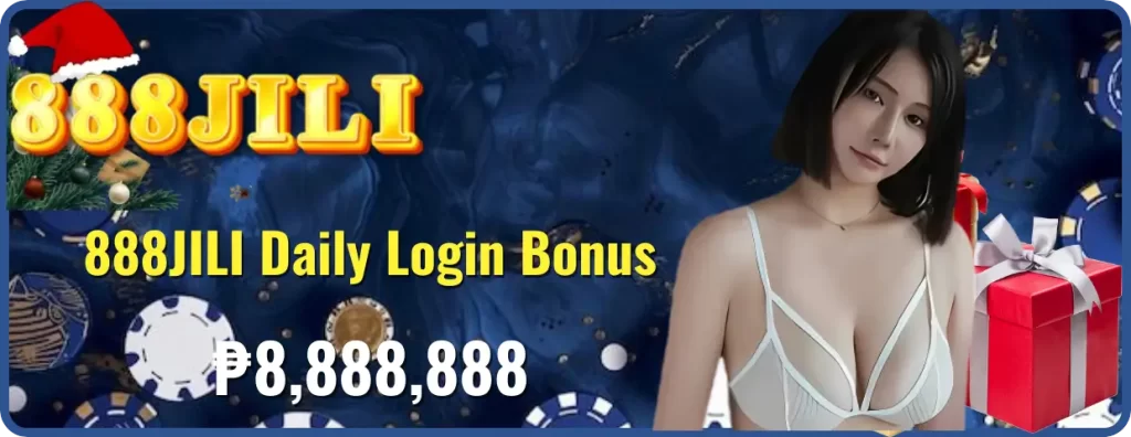 888JILI Daily Login Bonus